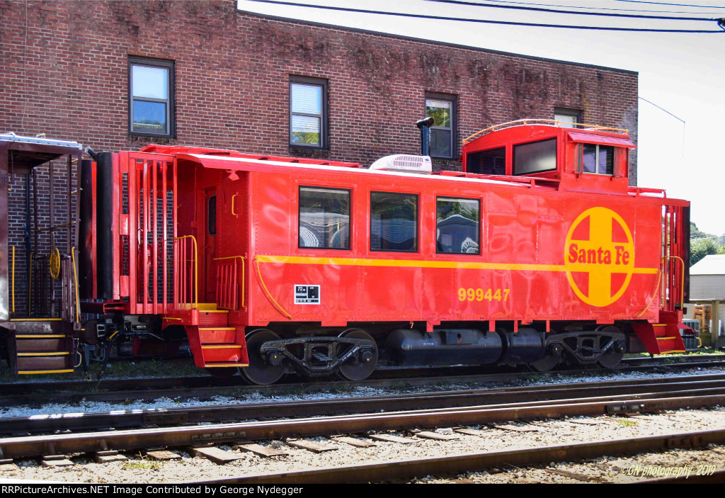 ATSF 999447 on display at the Yard of GSMR